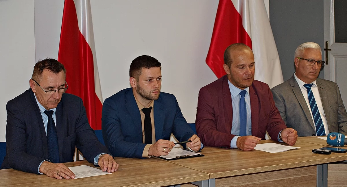 Od lewej: Janusz Zapotocki, Piotr Krzeszowski, Maciej Kamiński i Stanisław Surma. Fot. Mariusz Godos