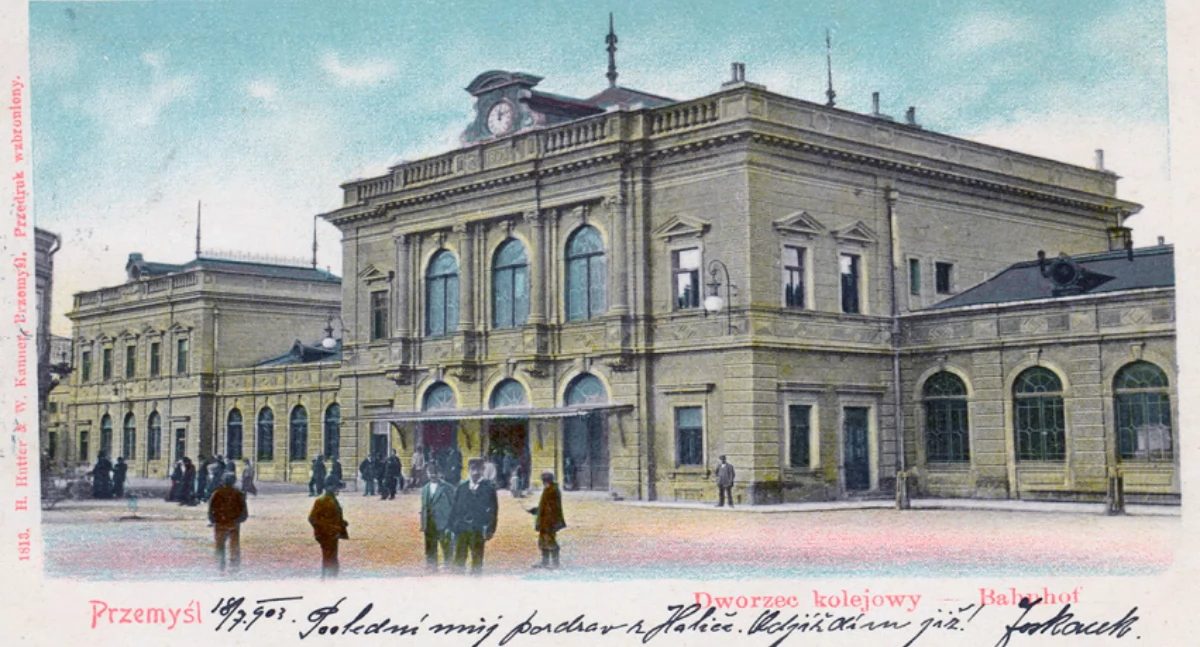Przemyski dworzec kolejowy – 1903 r.