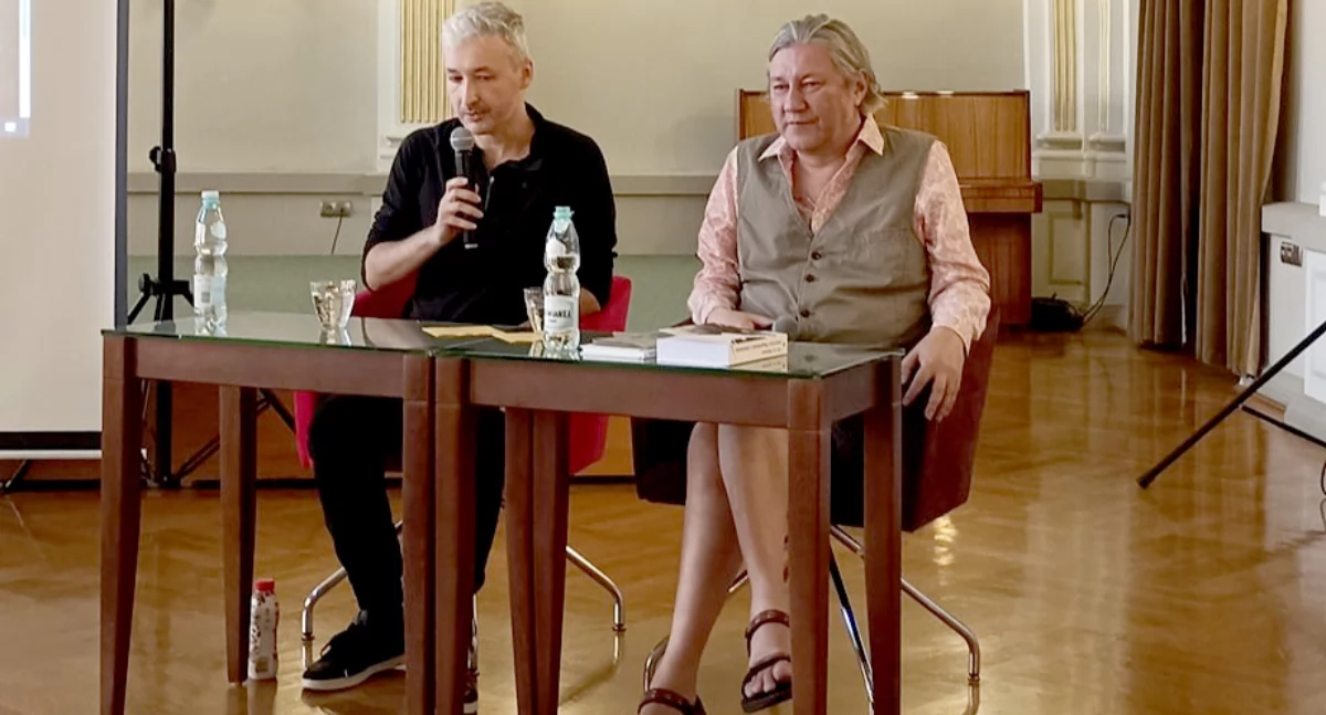 Na zdjęciu Piotr Skalski i Adam Wiedemann, o których poniżej./Fot. Maria Gibała