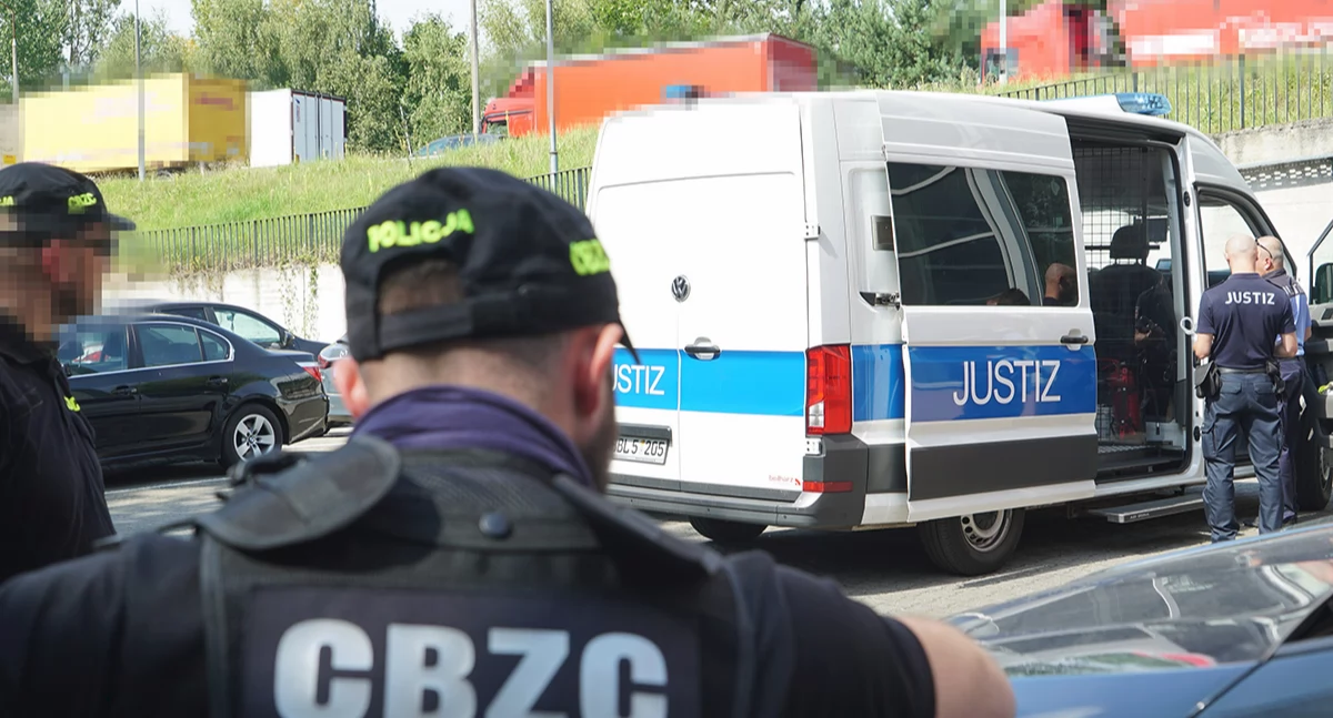 Mężczyzna został zatrzymany przez służby na terenie Niemiec./ fot. CBZC