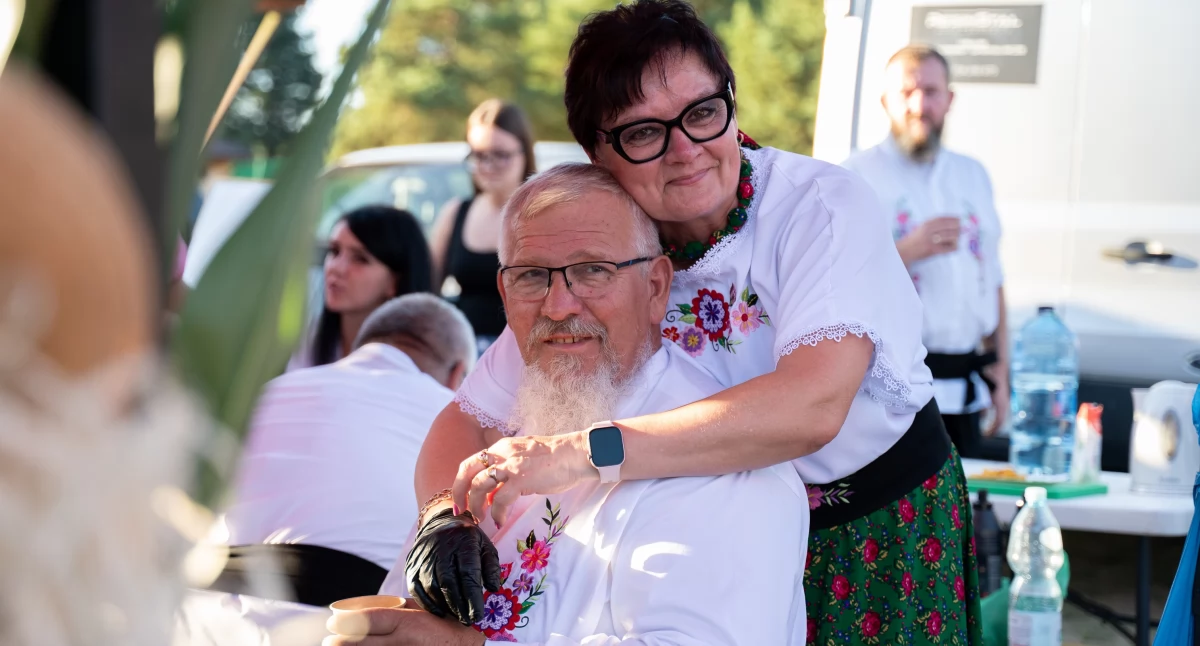 Organizatorami biesiady byli: starosta jarosławski Kamil Dziukiewicz, wójt gminy Wiązownica Krzysztof Strent oraz dyrektor Gminnego Centrum Kultury w Wiązownicy Magdalena Rożek./Fot. materiały organizatorów 