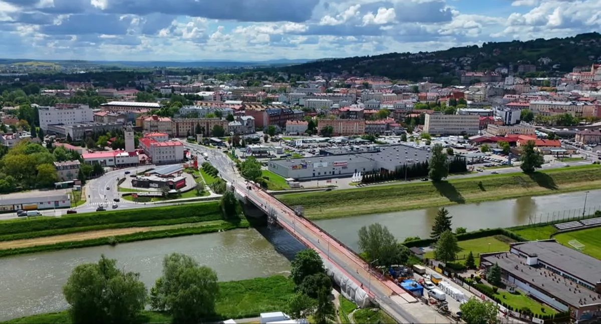 Most im. Ryszarda Siwca zostanie wyłaczony z ruchu samochodoweg, od piątku, 3 października, od g. 14 do soboty, 4 października br., do g. 9. Fot. Grzegorz Karnas