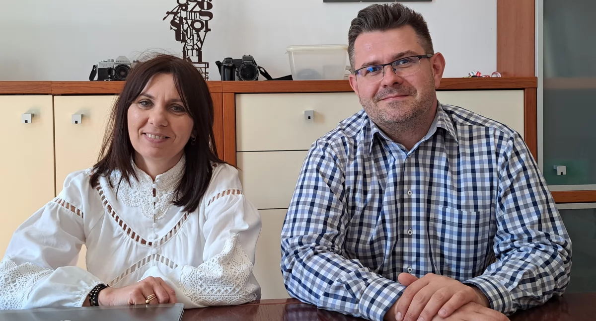 Wątpliwości związane ze świadczeniami ZUS będą się starali skutecznie rozwiać Alicja Fedyk, naczelnik Wydziału Świadczeń Emerytalno-Rentowych Inspektoratu ZUS w Przemyślu oraz Wojciech Dyląg, regionalny rzecznik prasowy ZUS w województwie podkarpackim./ FOT. U. Gielo