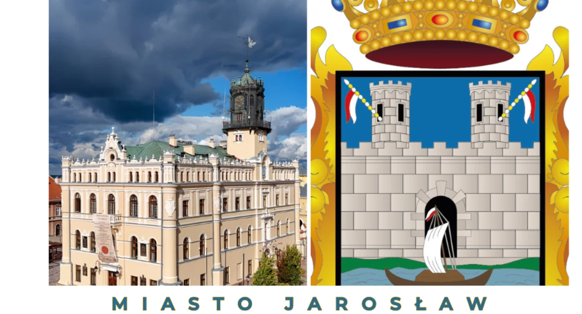 Sprawy urzędowe, Wizytówka Miasta Jarosław Jarosław historii nowoczesności Miasto które rozwija razem mieszkańcami - zdjęcie, fotografia
