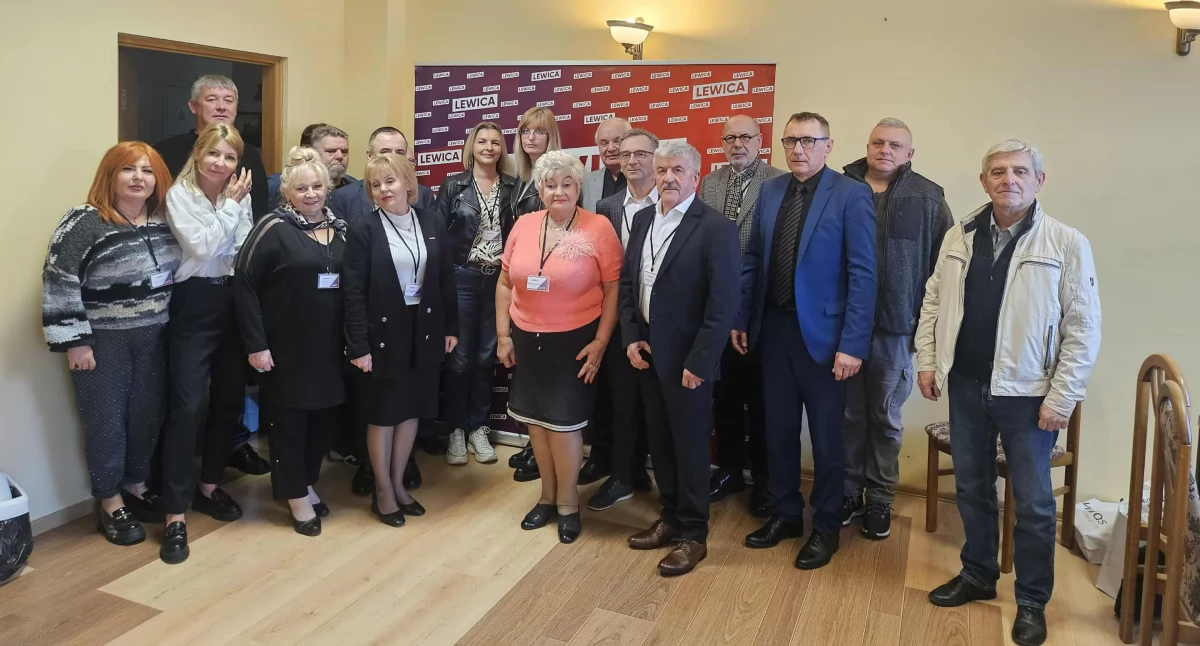 Uczestnicy kongresu Miejsko-Powiatowej Organizacji Nowej Lewicy, który odbył się w Przemyślu. Fot. zbiory własne