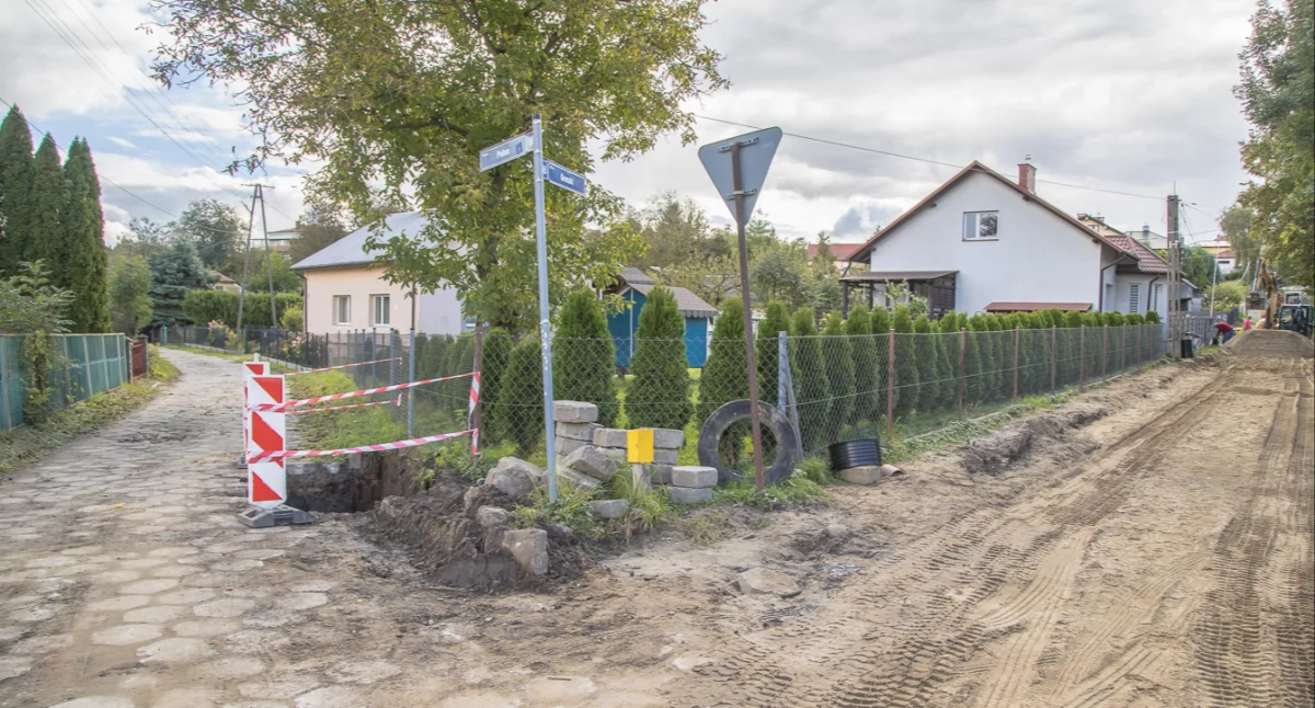 Inwestycja podzielona została na 6 zadań. Jedno z nich dotyczy przebudowy ul. Gruszki wraz ze skrzyżowaniem z ul. Polną./ FOT. UM Radymna