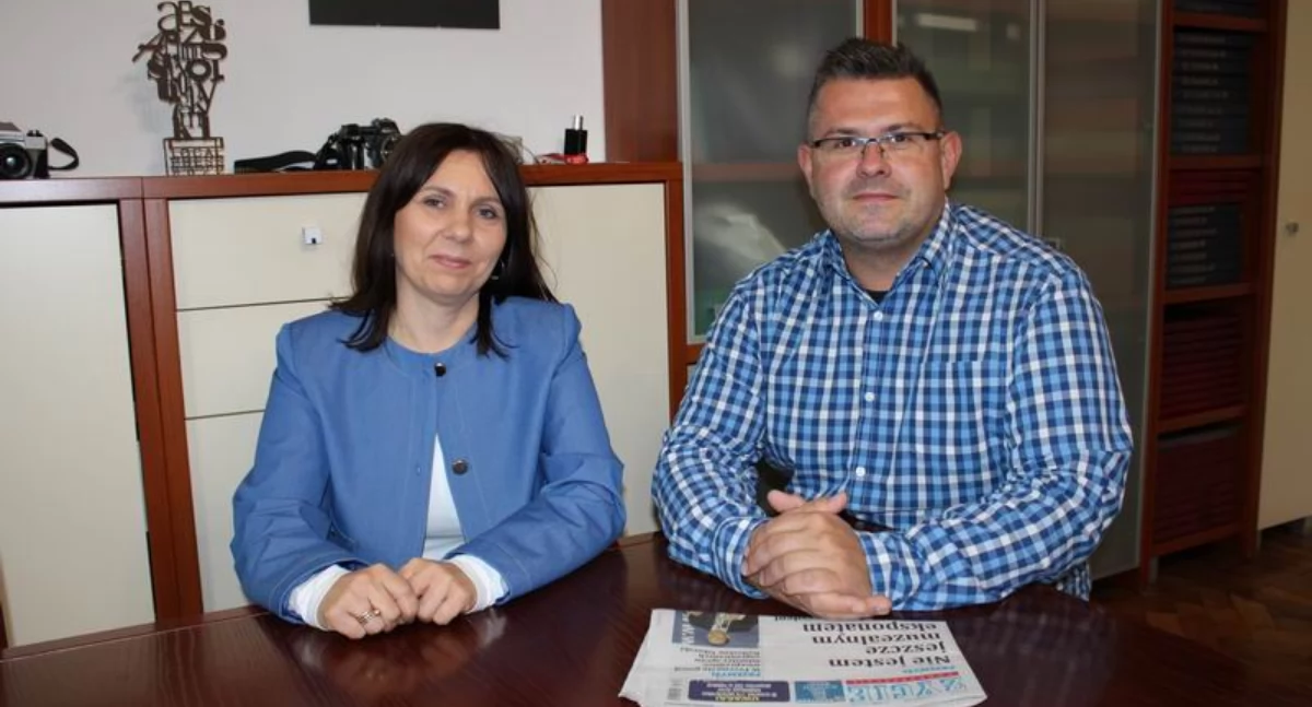 W czwartek, 16 października, w naszej redakcji dyżurowali: Alicja Fedyk, naczelnik Wydziału Świadczeń Emerytalno-Rentowych Inspektoratu ZUS w Przemyślu oraz Wojciech Dyląg, regionalny rzecznik prasowy ZUS w województwie podkarpackim./ FOT. U. Gielo