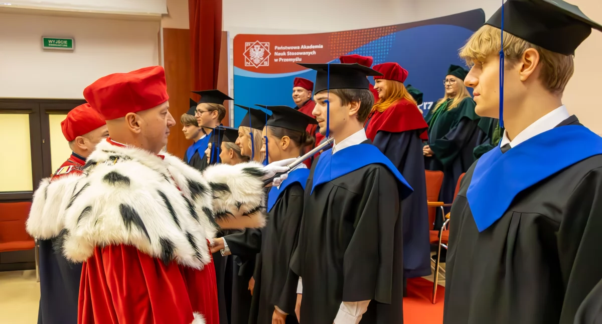 Immatrykulacja nowo przyjętych studentów.