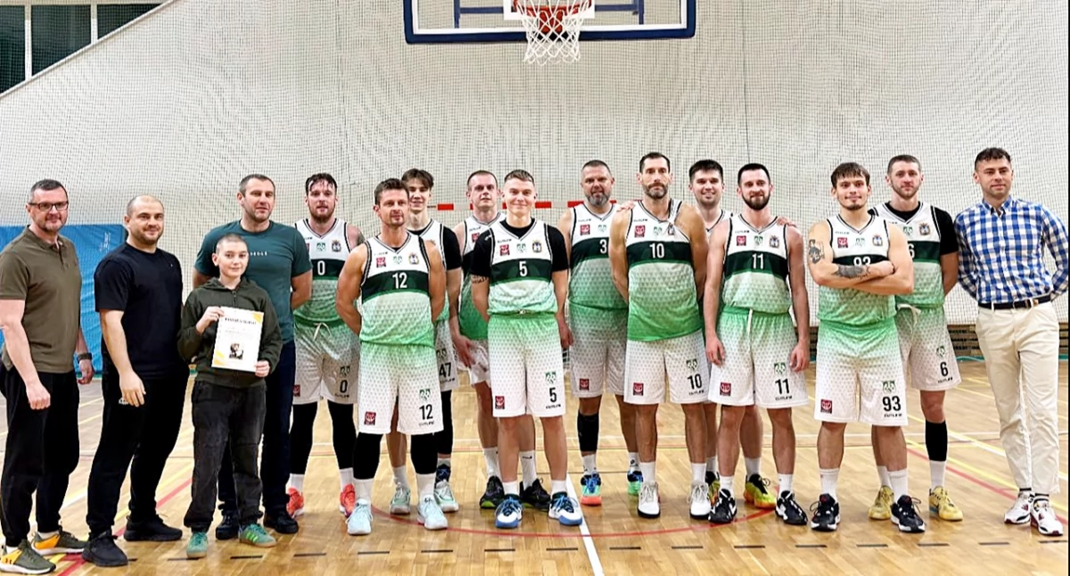 Jarosławski beniaminek nie miał szans w starciu z Basket Hills w Bielsku-Białej. Fot. AZS PANS Jarosław