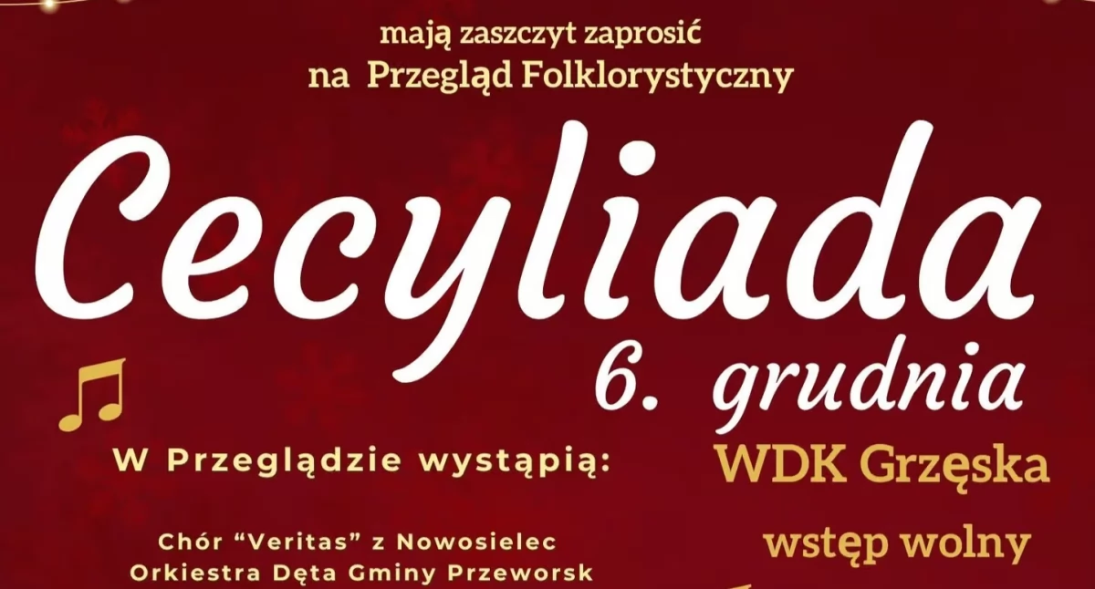 Koncerty / festiwale, Cecyliada Grzęsce - zdjęcie, fotografia