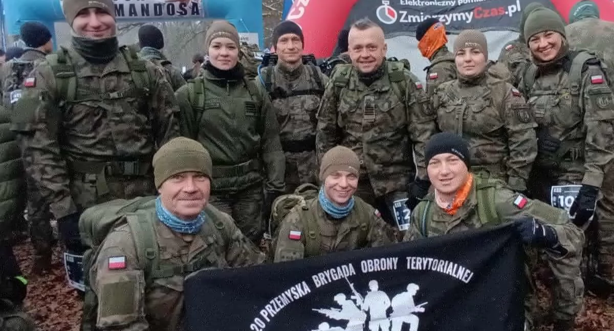 Maraton Komandosa to jedna z najbardziej wymagających imprez sportowo-wojskowych w kraju. Fot. 20. PBOT