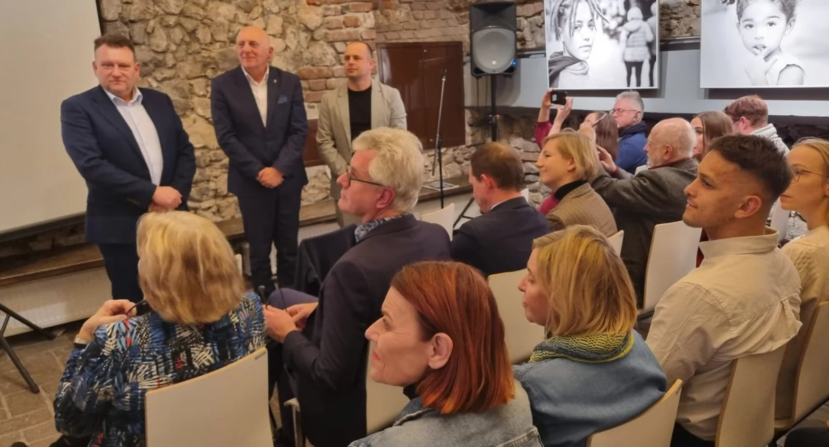 Na finał spotkania w Konsulacie Generalnym Niemiec w Krakowie odbyła się żywa dwujęzyczna dyskusja z publicznością./ FOT. FB
