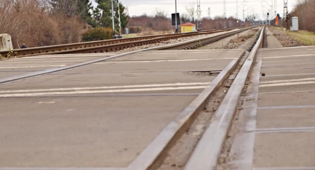 Pociąg relacji Przemyśl - Kijów został dokładnie sprawdzony. Wcześniej prawie pół tysiąca pasażerów zostało ewakuowanych. Fot. Mariusz Godos