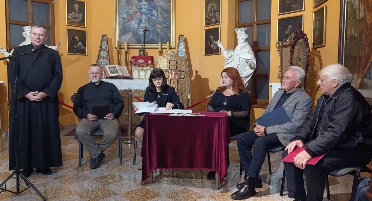 Ksiądz Marek Wojnarowski, Piotr Zbrożek, Maria Gibała, Małgorzata Żak–Lorenowicz, Tadeusz Tłuścik, Mieczysław Szabaga.