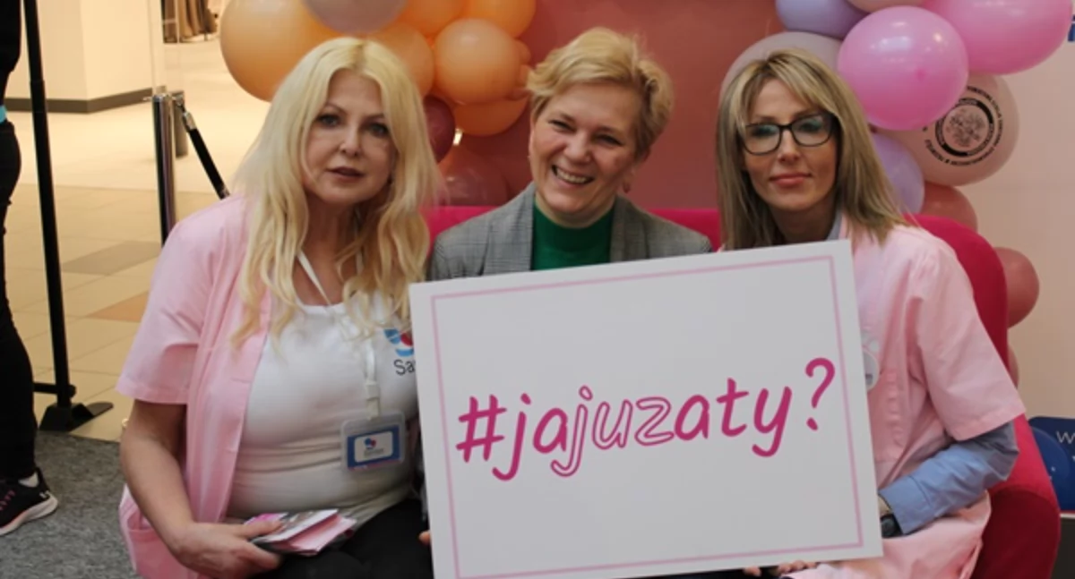 Już po raz czwarty w Galerii Sanowej w Przemyślu odbyła się akcja profilaktyczna „Masz haka na raka?
