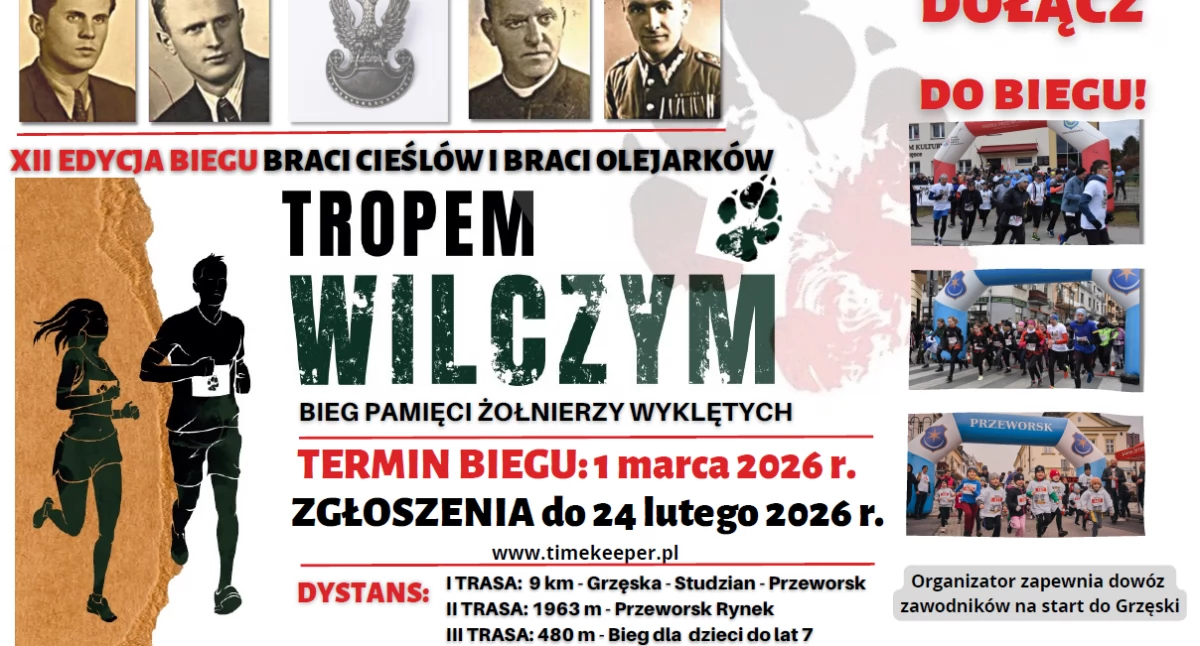 Inne wydarzenia, Ponownie pobiegną „tropem wilczym” [ZAPOWIEDŹ] - zdjęcie, fotografia