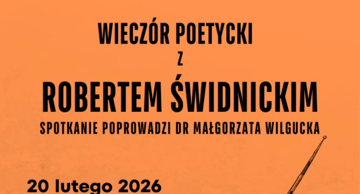 Inne wydarzenia, Wieczór poetycki Robertem Świdnickim - zdjęcie, fotografia