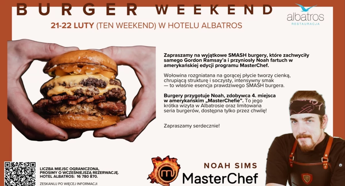 Inne wydarzenia, Burger Weekend Hotelu Albatros - zdjęcie, fotografia