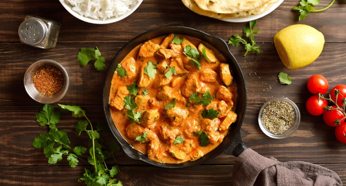 Przepisy kulinarne, Butter chicken domowej wersji - zdjęcie, fotografia
