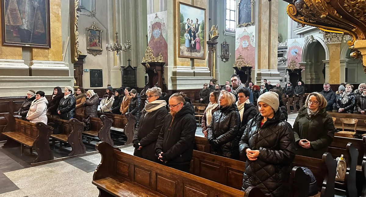 Wspólna modlitwa umocniła wszystkich do codziennej pracy/Fot.Caritas