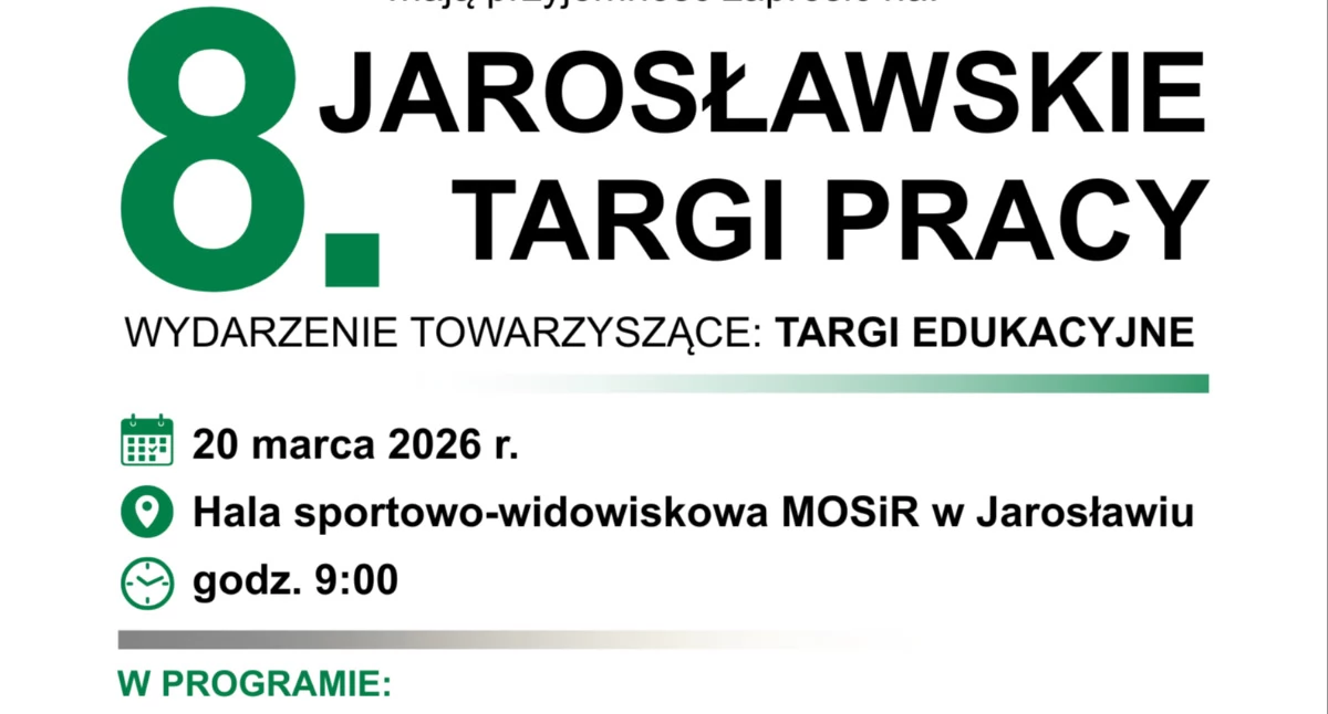 Inne wydarzenia, Jarosławskie Targi Pracy [ZAPOWIEDŹ] - zdjęcie, fotografia