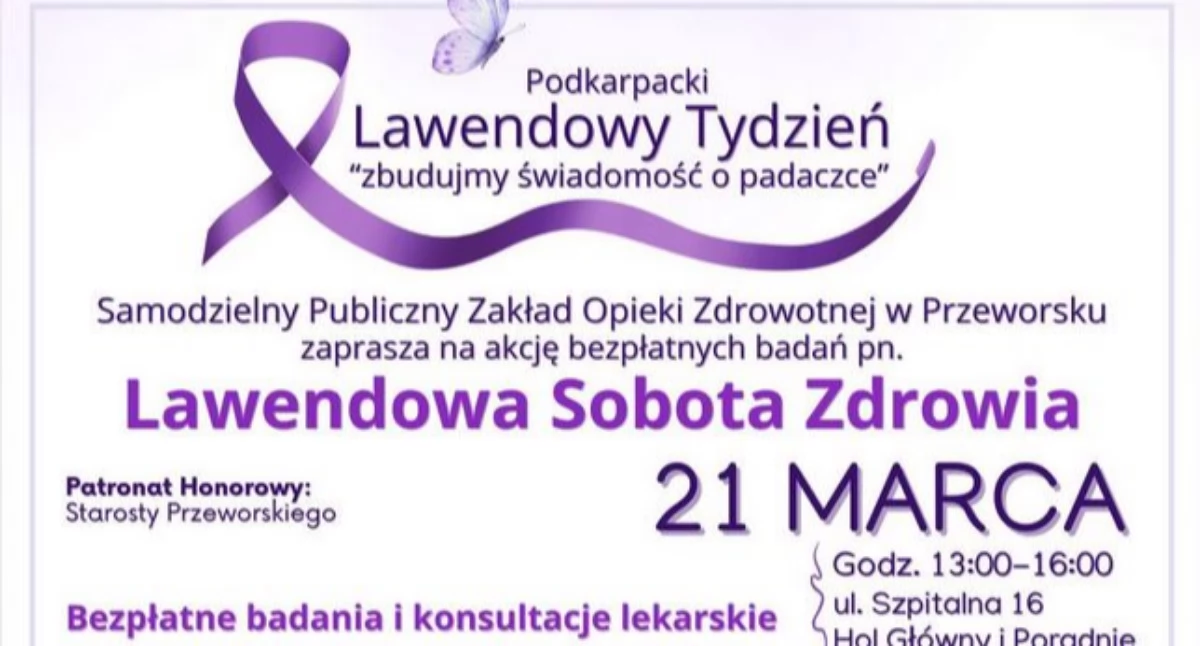 Wydarzenie organizowane jest w ramach Podkarpackiego Lawendowego Tygodnia.