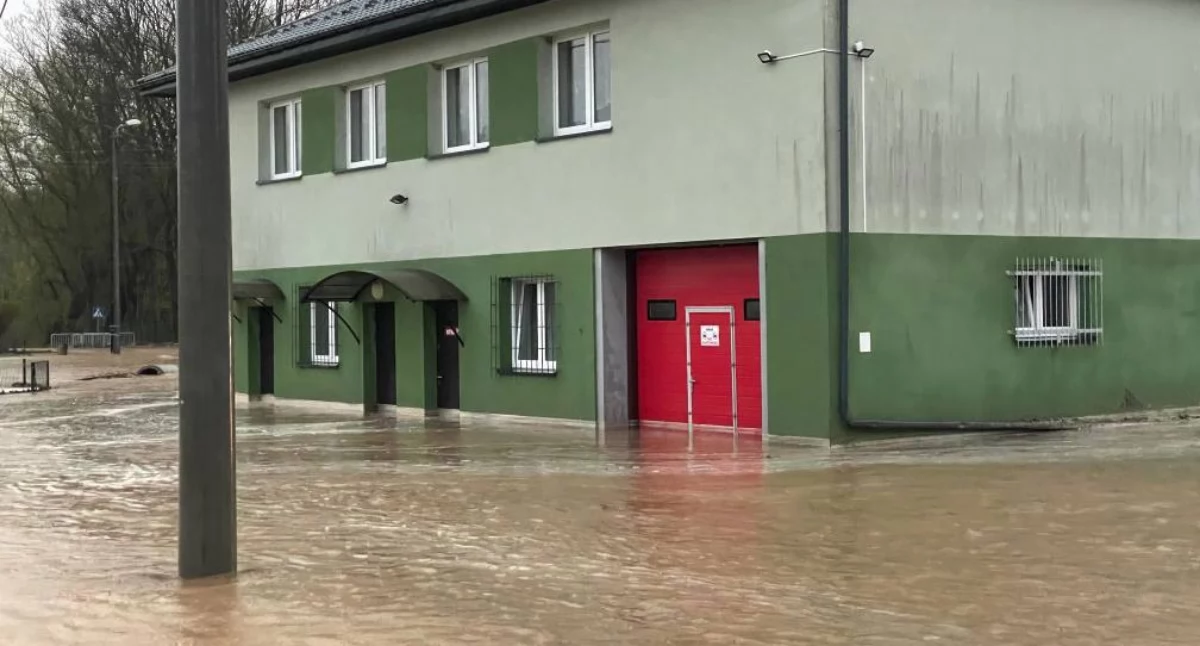 W 2025 r. powódź błyskawiczna dotknęła gminę Pawłosiów w powiecie jarosławskim, gdzie w wyniku intensywnych opadów zalanych zostało około 150 budynków mieszkalnych i gospodarczych. Fot. zbiory własne