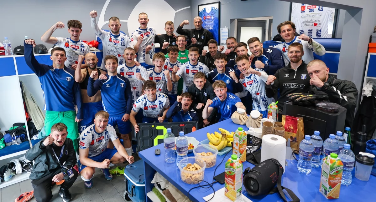 Pogoń-Sokół Lubaczów wygrała 11. mecz w sezonie. Fot. Pogoń-Sokół Lubaczów