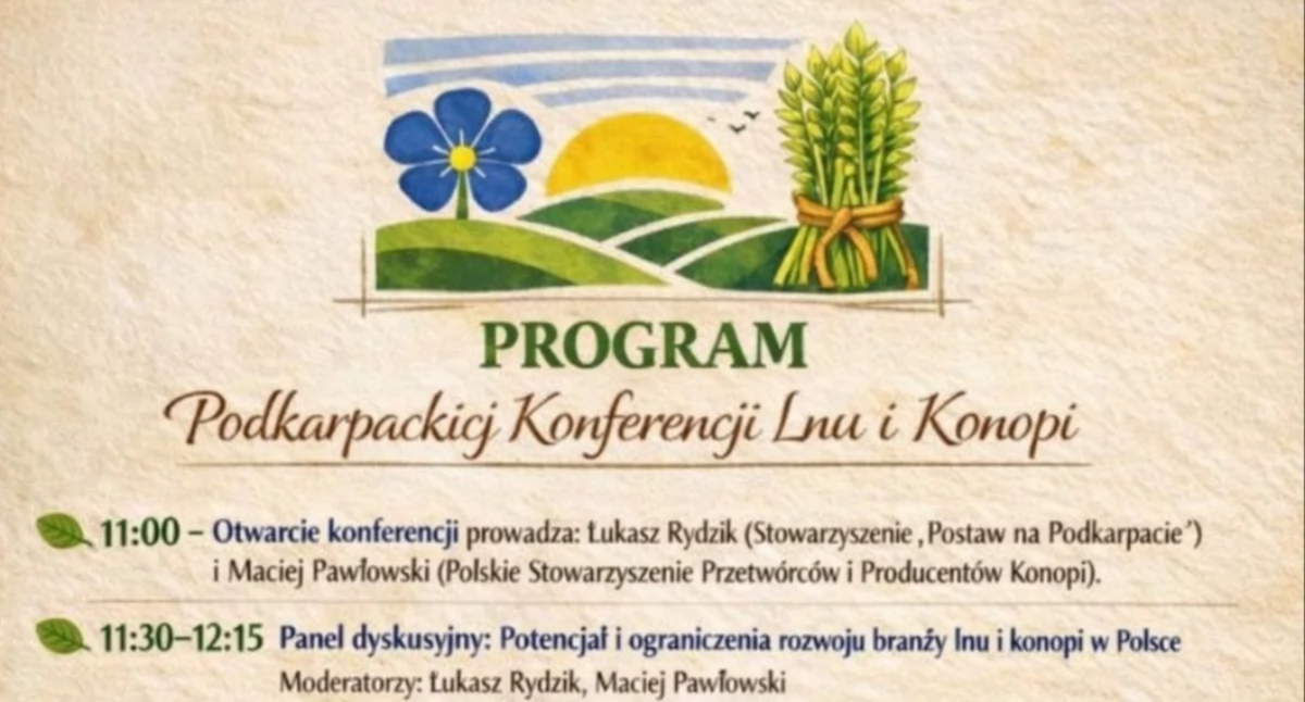 Inne wydarzenia, Podkarpacka Konferencja Konopi [ZAPOWIEDŹ] - zdjęcie, fotografia