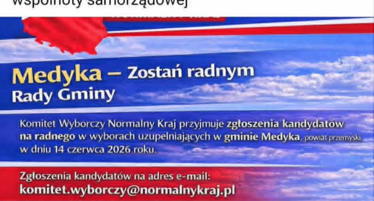 Komitet Wyborczy „Normalny Kraj” kandydata na radnego próbował szukać m.in. poprzez… portale społecznościowe. Nikt nie spełnił wymagań. Fot. Facebook