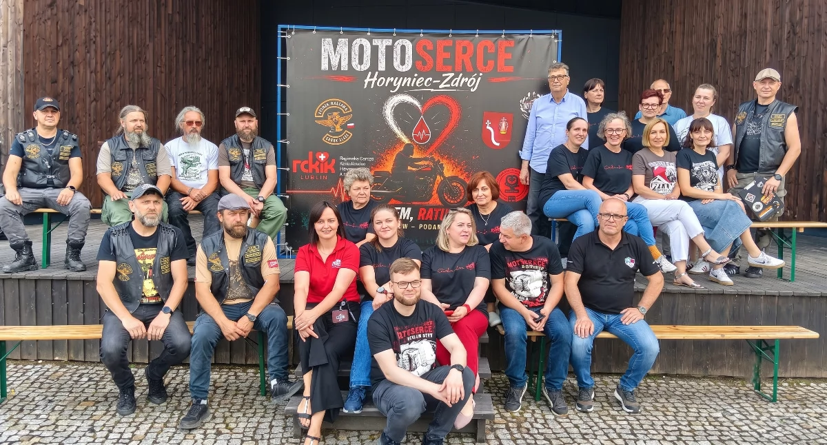 W tym roku impreza odbyła się pod hasłem „Motocykliści Dzieciom – Krew Darem Życia”./ FOT. materiały organizatora