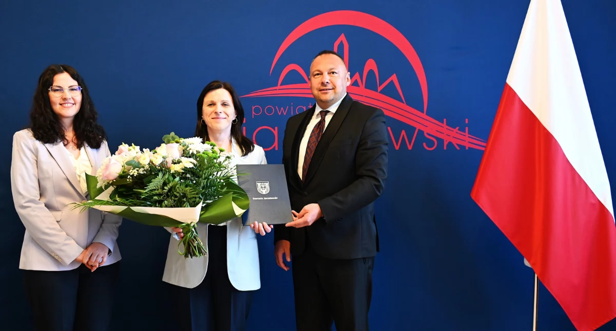 Za sterami jarosławskiego CKUiZ stanęła oficjalnie W. Gut-Siudak. Przez ostatnie 10 miesięcy była pełniącą obowiązki dyrektora placówki./ FOT. Starostwo Powiatowe w Jarosławiu