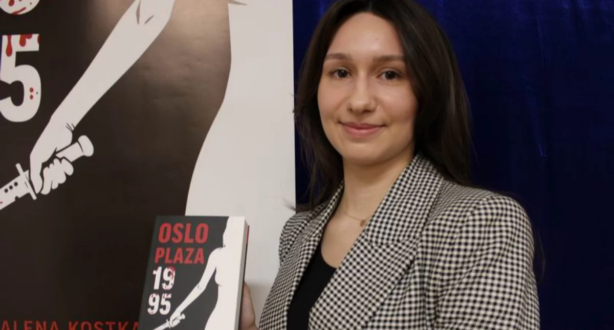 Podczas spotkania w GBP w Krasiczynie Magdalena Kostka zdradziła swoje plany na przyszłość. Wynika z nich, że miłośnicy jej dotychczasowej twórczości mogą liczyć na kolejne czytelnicze niespodzianki./ FOT. U. Gielo
