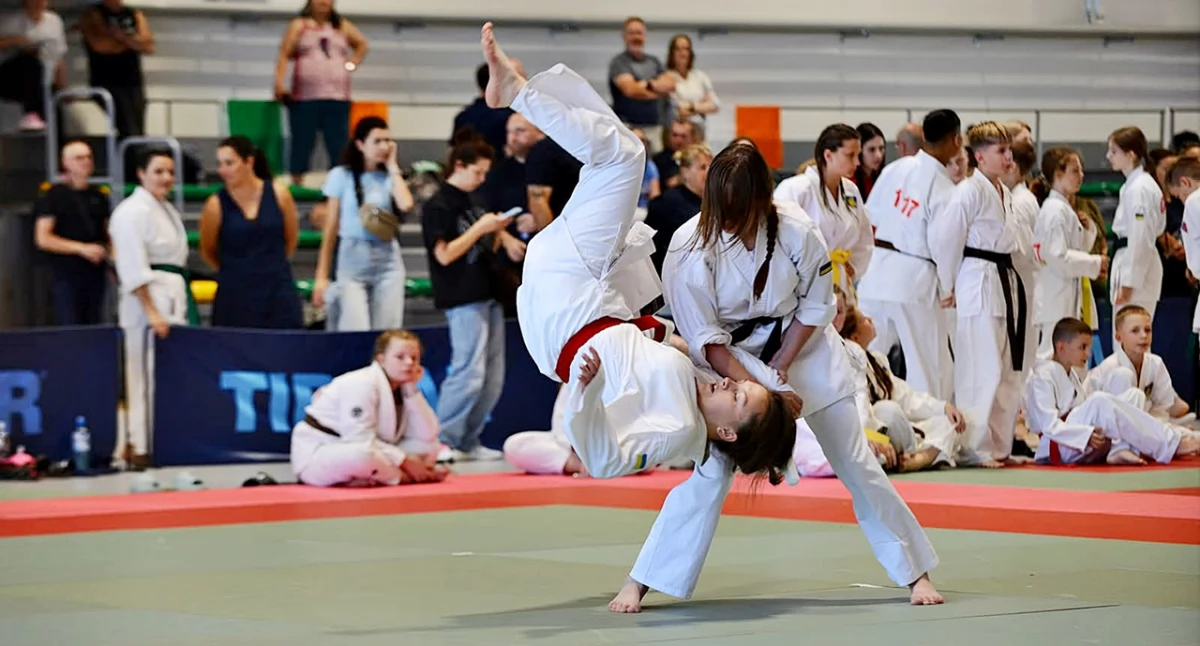 Do rywalizacji w ju-jitsu przystąpilo ponad 300 sportowców. Fot. zbiory własne