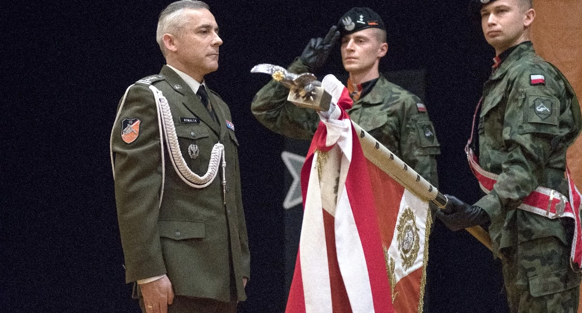 Generał brygady Rafała Kowalik, decyzją prezydenta Polski, zwierzchnika Sił Zbrojnych Karola Nawrockiego, na wniosek ministra obrony narodowej Władysława Kosiniaka-Kamysza, został mianowany na generała dywizji. Fot. Natalia Wawrzyniak