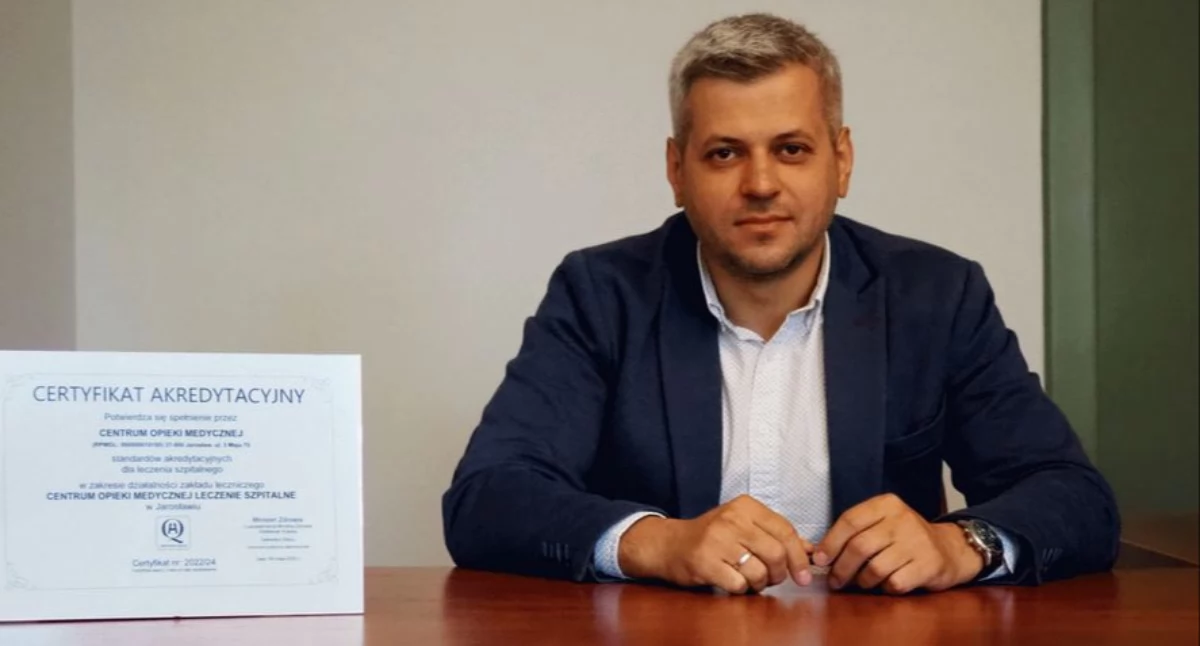 Piotr Pochopień funkcję dyrektora COM-u objął dokładnie 24 sierpnia 2020 r. Zastąpił na tym stanowisku Stanisława Krasnego, który zrezygnował z tej funkcji z powodów zdrowotnych. Fot. zbiory własne