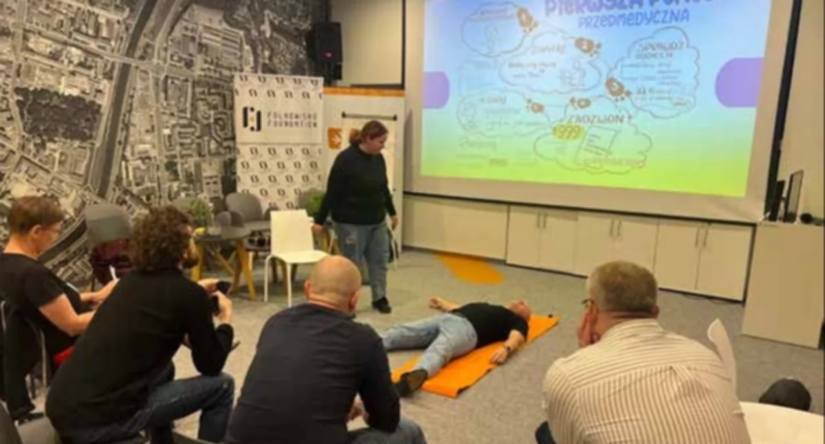 Jedno z wcześniejszych szkoleń organizowanych przez Akademię Reagowania w Kryzysie./ FOT. materiały organizatora
