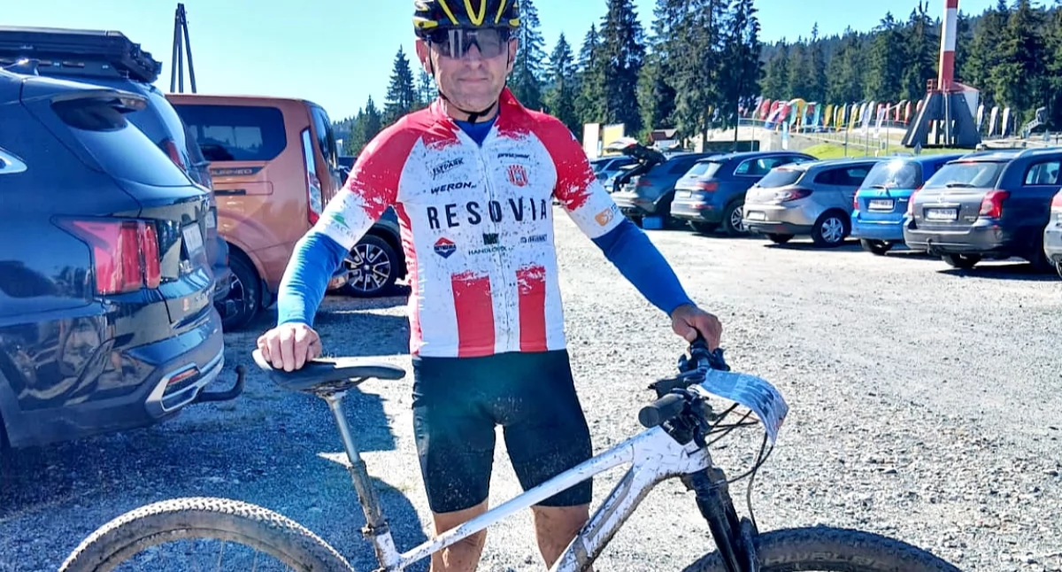 Przemyślanin Krzysztof Gierczak, który reprezentuje podczas zawodów Resovię Rzeszów, zdobył w br. już trzy złota mistrzostw Polski. Fot. zbiory własne