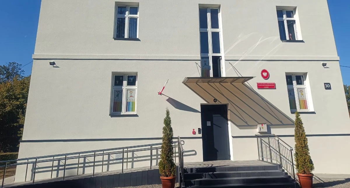 Prace przy SP w Tywoni realizowała Firma Budowlana Domex z Koniaczowa./Fot. SP Wierzbna 