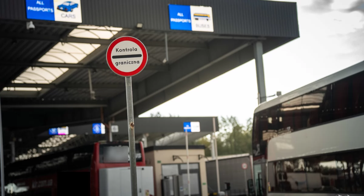 Do ujawnienia próby nielegalnego przekroczenia granicy doszło na przejściu granicznym w Medyce – w trakcie odprawy autobusu jadącego z Niemiec do Ukrainy./ FOT. BiOSG 