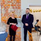 Wydarzenie otworzyła i powitała gości dyrektor Centrum Usług Społecznych w Adamówce...