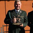 Zaproszonych gości powitał łowczy okręgowy PZŁ w Przemyślu Tomasz Makarowski