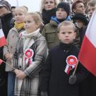 Najmłodsi patrioci.
