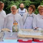 Na jubileuszowych obchodach nie zabrakło smakowitych frykasów przygotowanych przez koła...