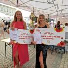 Laureatki z KGW w Miękiszu Nowym. W konkursie Miss Wdzięku (w kategorii wiekowej 18 –...