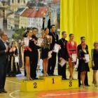 Zuzanna Szeląg i Bruno Sarnowski z klubu MDance Przemyśl zajęli 1. miejsce na podium w...