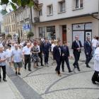 Procesja z relikwiami św. Wincentego.