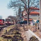 Prace przy rozbudowie przestrzeni parkingowej przy Dworcu Przeworsk Wąski idą pełną parą.