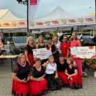 Laureatki z KGW w Miękiszu Nowym. W konkursie Miss Wdzięku (w kategorii wiekowej 18 –...