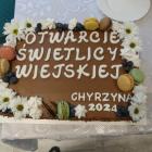 FOT. UG Krzywcza
Gości zaproszono gości na okolicznościowy tort upieczony przez...